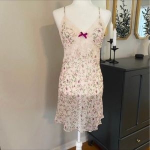 Victoria's Secret Sheer Lace Slip Large